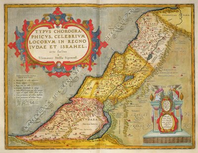 Celebrated Places in Judea and Israel, from the 